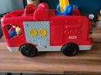 Little people brandweerauto, Kinderen en Baby's, Speelgoed | Fisher-Price, Ophalen, Zo goed als nieuw, Auto of Voertuig