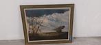 Ab Overdam Schilderij - Losse Lijst, Antiek en Kunst, Kunst | Schilderijen | Klassiek, Ophalen of Verzenden