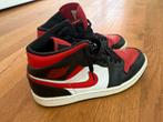 Nike Air Jordan 1 Mid Zwart/Rood/Wit Maat 42, Ophalen of Verzenden, Gedragen, Sneakers of Gympen