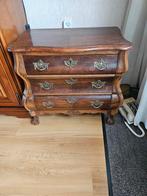 Oud buikkastje met 3 lades, Antiek en Kunst, Ophalen