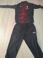 AC Milan Trainingspak 2019/2020, Puma, Zwart, Voetbal, Gedragen