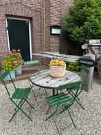 Leuke franse bistro stoeltjes, groen, 6 stuks, Nieuw, Hoofdstraat 15 de steeg, Info@ilfienile.nl, Ophalen of Verzenden