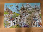 Jan van Haasteren Tour de France 1500 stukjes, Ophalen of Verzenden, 500 t/m 1500 stukjes, Zo goed als nieuw, Legpuzzel