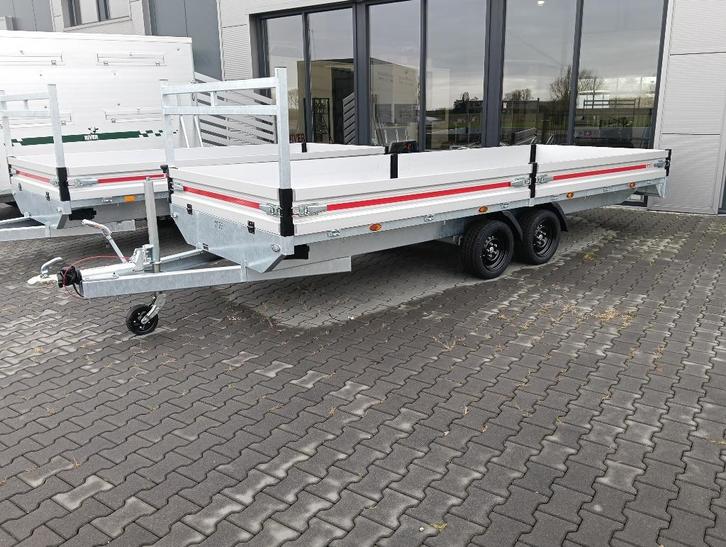 VDM Plateauwagens diverse maten, Auto diversen, Aanhangers en Bagagewagens, Nieuw, Ophalen