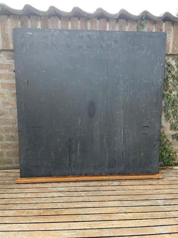 vintage krijtbord, 90 x 100 cm, origineel schoolbord, brocan beschikbaar voor biedingen