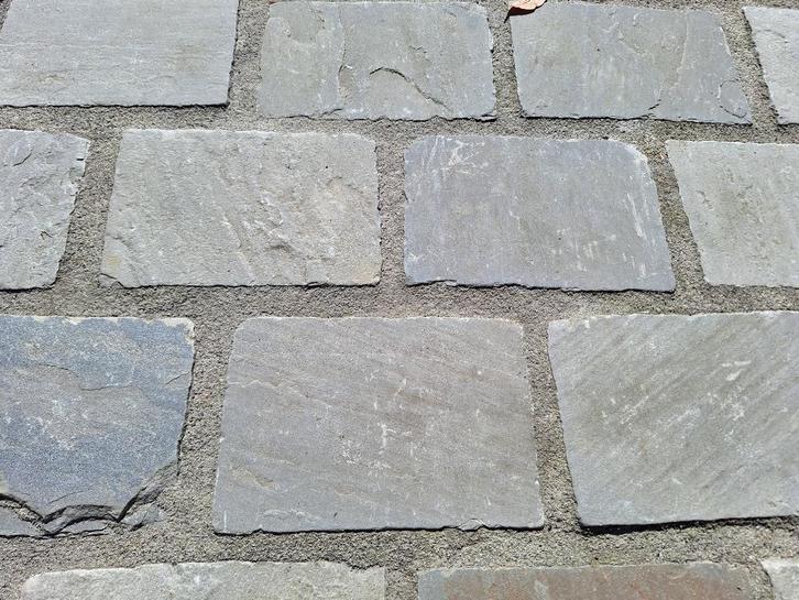 rustieke kasseien Kandla Grey 20x14x5/7 cm gekapt, Tuin en Terras, Tegels en Klinkers, Nieuw, Terrastegels, Natuursteen, Ophalen