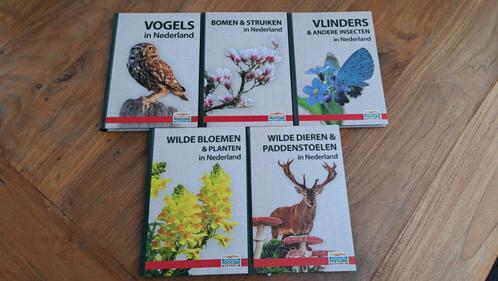 5x Natuurboeken incl natuur gidsen Postcode Loterij  Nieuw, Boeken, Natuur, Nieuw, Bloemen, Planten en Bomen, Ophalen of Verzenden