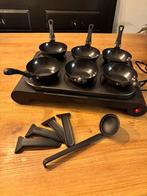Tomado Wok/Wadjan gourmet set, Ophalen, Gebruikt, 4 t/m 7 personen