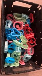 Uitsteekvormen / bakvormen letters en cijfers, Ophalen of Verzenden, Zo goed als nieuw