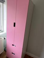 Kleding kast Ikea smastad roze, Ophalen, Gebruikt, 50 tot 70 cm, 105 cm of meer