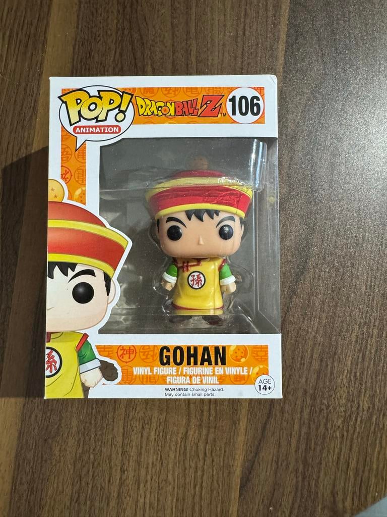 Dragon Ball Z - Gohan Funko Pop #106, Ophalen of Verzenden, Nieuw