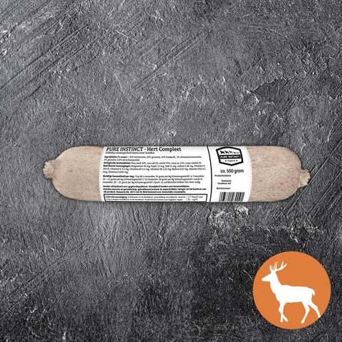 Hert gekookte diepvries voeding pure instinct, Dieren en Toebehoren, Dierenvoeding, Hond, Ophalen of Verzenden