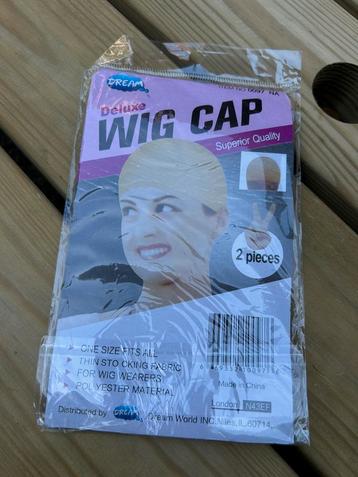 Wig cap haarstuk zwart  beschikbaar voor biedingen