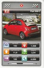 kwartetkaart Fiat 500 C, Verzamelen, Ophalen of Verzenden, Zo goed als nieuw, Auto's