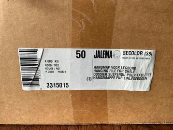 Jalema Hangmap voor Legbord Rood - 50 stuks beschikbaar voor biedingen