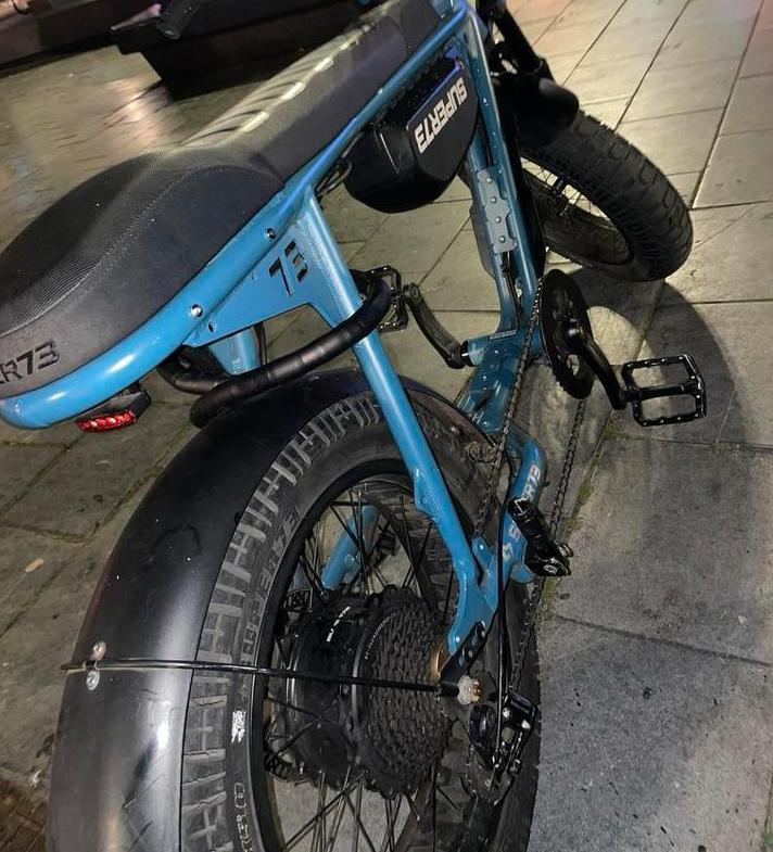 Super73 s2 hudson blue, Fietsen en Brommers, Brommers | Crossbrommers, Ophalen of Verzenden