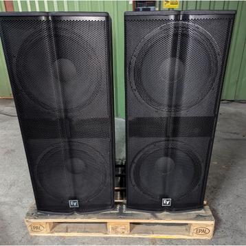 ✅ Ev tour X TX2181 baskasten dubbel 18 inch passief  beschikbaar voor biedingen