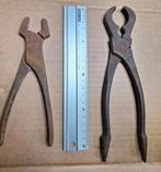 Antieke tangen voorbij smidsvuur, Antiek en Kunst, Ophalen of Verzenden