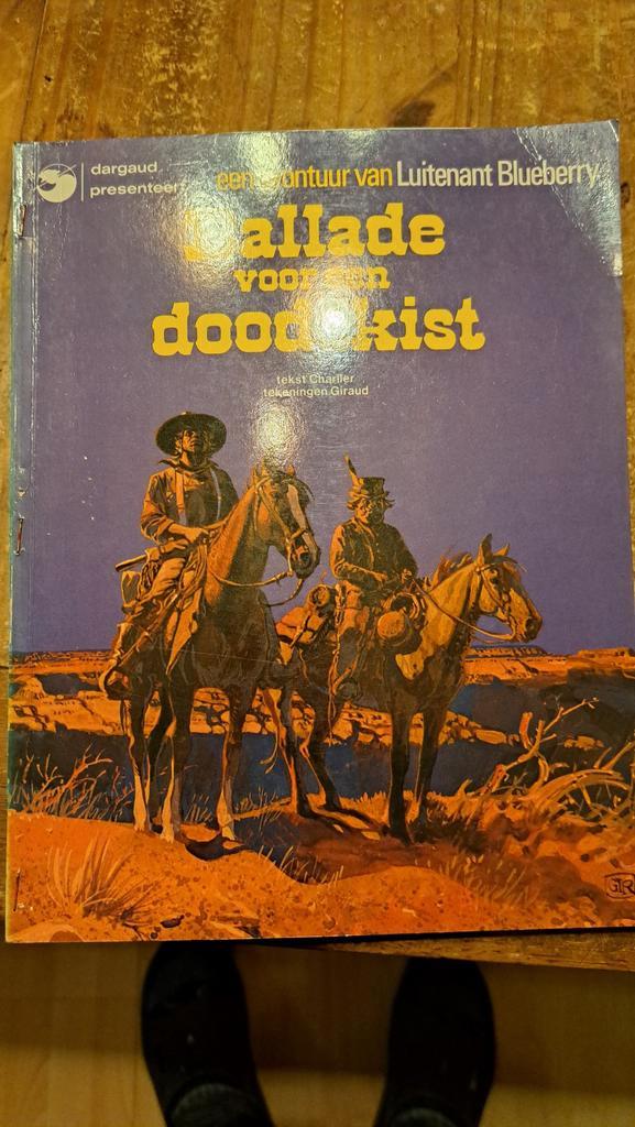 Strips Blueberry Charlier en Giraud, Boeken, Stripboeken, Gelezen, Meerdere stripboeken, Ophalen of Verzenden