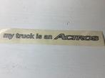 Sticker My truck is an Actros, Verzenden, Zo goed als nieuw, Auto of Motor