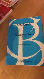 Mozart concerto no 2  k417 horn andpiano, Ophalen of Verzenden, Zo goed als nieuw