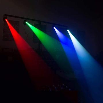 10 Watt 4 in 1 RGBW LED DMX pinspot / puntspot beschikbaar voor biedingen