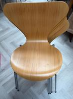 4 Stoelen van Arne Jacobsen voor Fritz Hansen - Vlinderstoel, Ophalen, Gebruikt, Overige kleuren, Vier