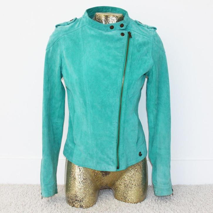 Prachtige Suede Silver Creek Jas 1 (Maat 36) € 45,-, Kleding | Dames, Jassen | Winter, Zo goed als nieuw, Maat 36 (S), Overige kleuren