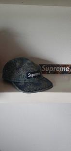 Supreme Bandana Jacquard Denim Camp Cap, Kleding | Heren, Ophalen of Verzenden, Nieuw, One size fits all