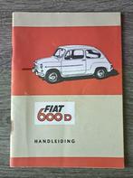 FIAT 600D - Handleiding, Ophalen of Verzenden