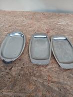 RVS Schaaltjes - 23,5x13 cm, Overige materialen, Gebruikt, Schaal, Onbekend