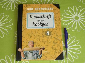 Kookschrift van een kookgek - deel 4 - Joop Braakhekke beschikbaar voor biedingen