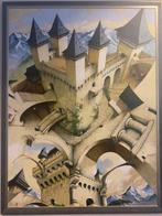 Schilderij “ The Impossible Castle” van Escher!, Ophalen of Verzenden