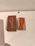 Houten Stempel - Tulp met meisje, Ophalen of Verzenden, Nieuw, Houten stempel