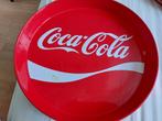 rood Coca-Cola dienblad metaal, gebruikt, Verzamelen, Merken en Reclamevoorwerpen, Ophalen of Verzenden, Gebruikt, Gebruiksvoorwerp