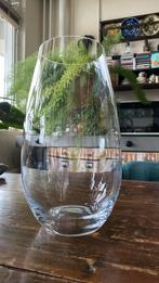 Kristallen vaas, Minder dan 50 cm, Glas, Ophalen of Verzenden, Zo goed als nieuw