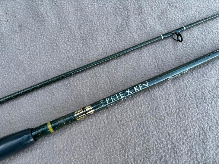 Handgebouwde Sportex kevlar 11ft 2lbs hengel / penhengel, Watersport en Boten, Hengelsport | Karpervissen, Gebruikt, Werphengel