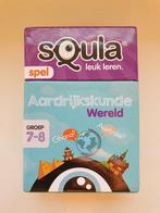 Squla aardrijkskunde groep 7-8, Hobby en Vrije tijd, Gezelschapsspellen | Kaartspellen, Ophalen of Verzenden, Gebruikt