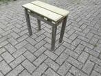 bankje krukje tafeltjes bloementafel, Tuin en Terras, Ophalen, Gebruikt