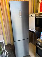 Siemens: Zwarte Koelkast, NoFrost, 203cm Hoog! Werkt Super, Ophalen, Gebruikt, 200 liter of meer, Met aparte vriezer