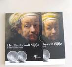Het Rembrandt Vijfje 5 euro zilver proof, Postzegels en Munten, Munten | Nederland, Setje, Koningin Beatrix, Zilver, Euro's