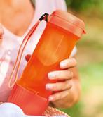 Tupperware Fruit Infuse & Go oranje Nieuw, Verzenden, Nieuw, Oranje, Beker of Kan