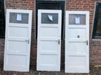 Oude panele deuren massief, Doe-het-zelf en Verbouw, Deuren en Horren, Gebruikt, 80 tot 100 cm, Binnendeur, Ophalen of Verzenden