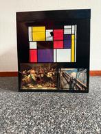 Decoratieve Kist met Kunstafbeeldingen, Minder dan 50 cm, Gebruikt, Ophalen of Verzenden, Metaal
