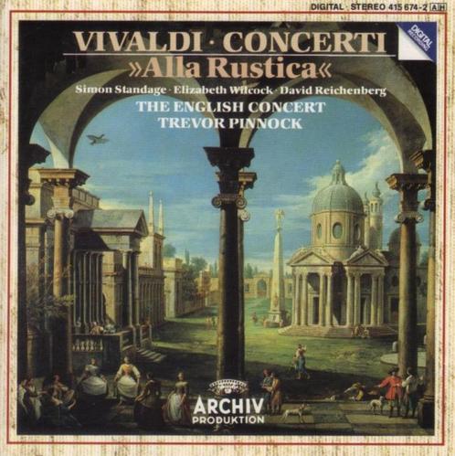 VIVALDI Concerti alla rustica CD PINNOCK ARCHIV NIEUWSTAAT, Cd's en Dvd's, Cd's | Klassiek, Zo goed als nieuw, Orkest of Ballet