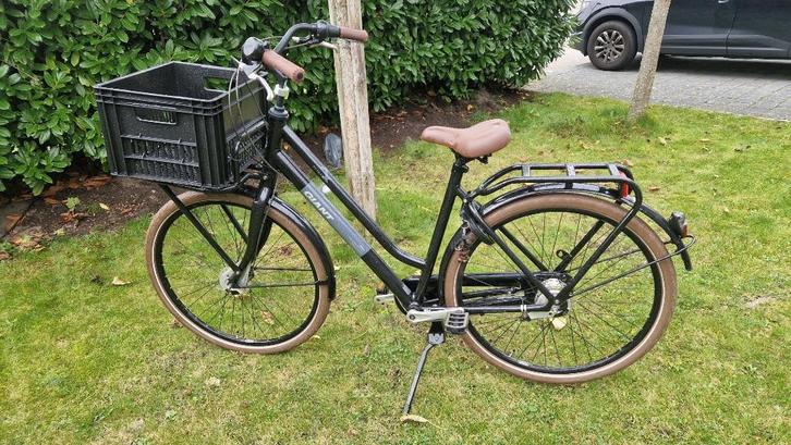 Giant triple x transport fiets zwart 7 versnellingen 2024, Fietsen en Brommers, Fietsen | Dames | Damesfietsen, Zo goed als nieuw