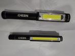 2x Nebo led zaklamp voor auto , caravan als garage., Caravans en Kamperen, Ophalen of Verzenden, Nieuw, Batterij