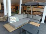 supralux  Loungeset met amida vuurtafel, Ophalen, 4 zitplaatsen, Hardhout, Bank