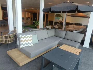 supralux  Loungeset met amida vuurtafel  beschikbaar voor biedingen
