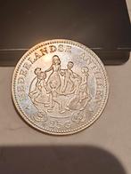 25 Gulden 1979 Nederlandse Antillen Zilver, Ophalen of Verzenden, Losse munt, Zilver